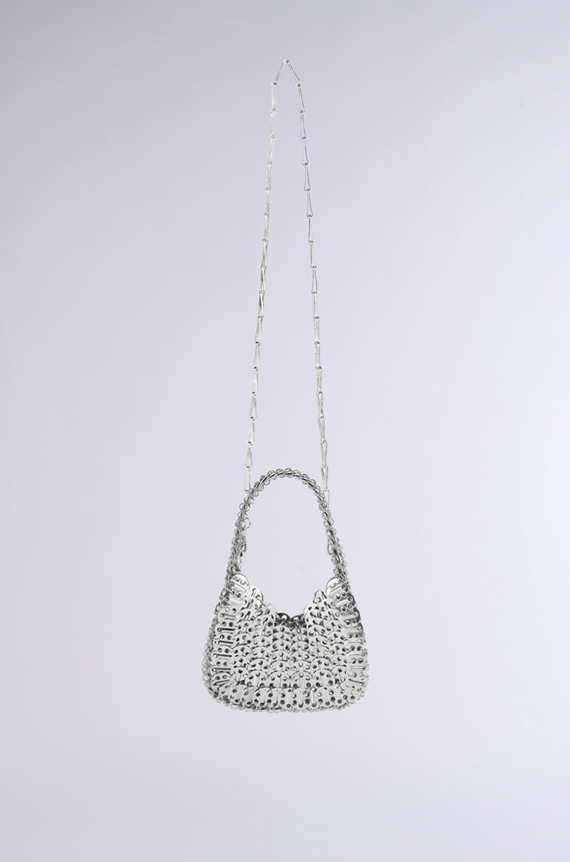 Back View Beau Metal Mini Bag