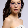 Front View Beauty And Brains Glasses