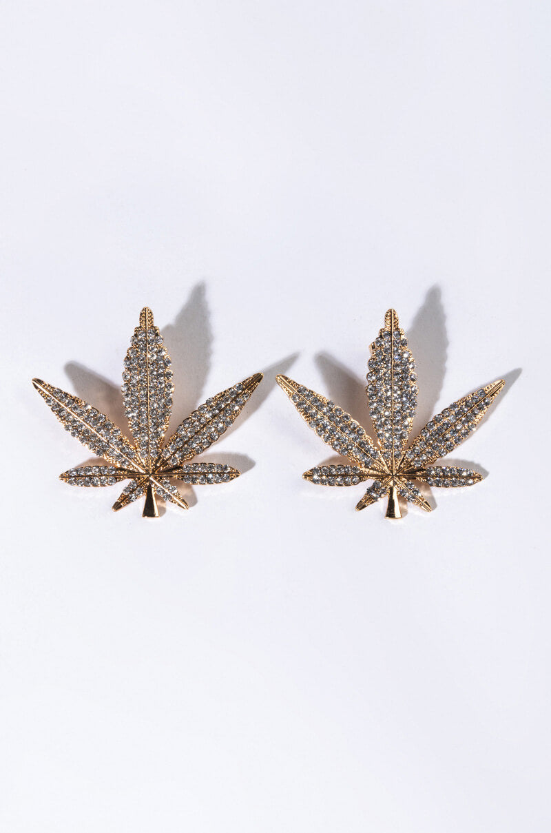 Side View Because I Got High Earrings