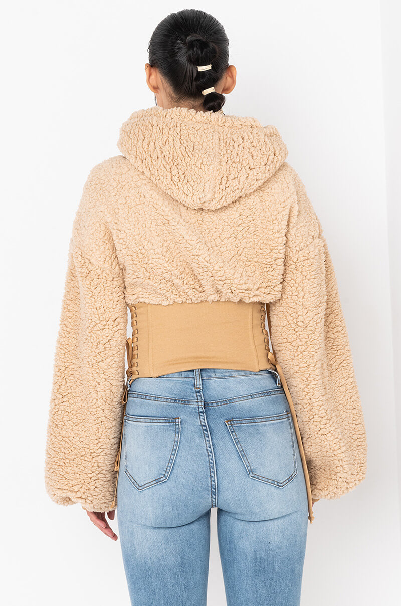 Full View Bella Corsetted Hoodie 4