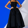 Front View Belle Sleeveless Parachute Maxi Dress