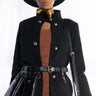 Front View Berlin Trench Jacket With Utility Belt