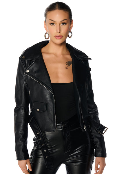 BEST DRESSED BLING MOTO JACKET – AKIRA