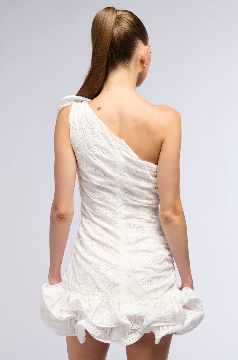 Full View Best Dressed Ruffled Mini Dress
