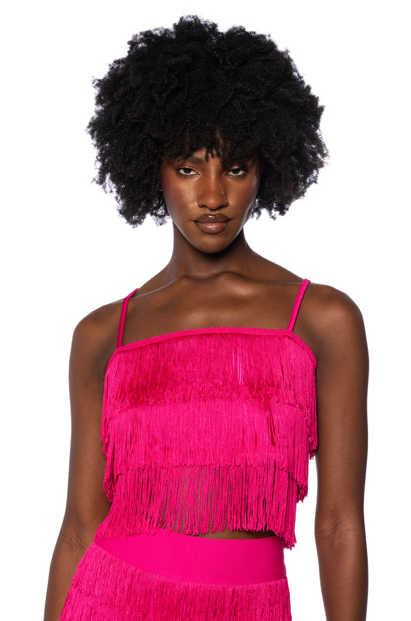 BEST EVER FRINGE TANK TOP view 0