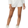 Front View Better Luck Utility Pocket Shorts In White