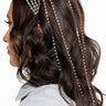 Front View Better Than Extensions Rhinestone Drip Headband