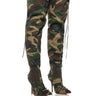 Front View Bexie Camo Stiletto Boot