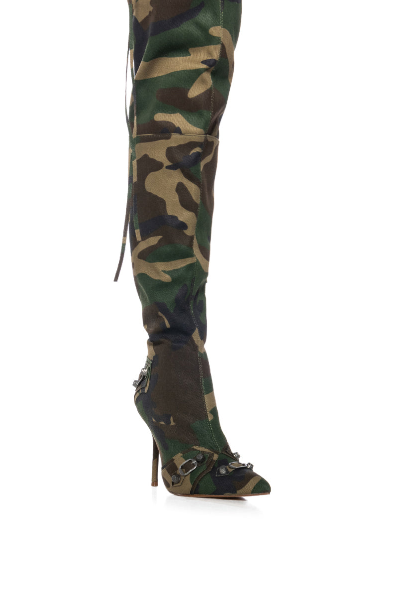 Full View Bexie Camo Stiletto Boot
