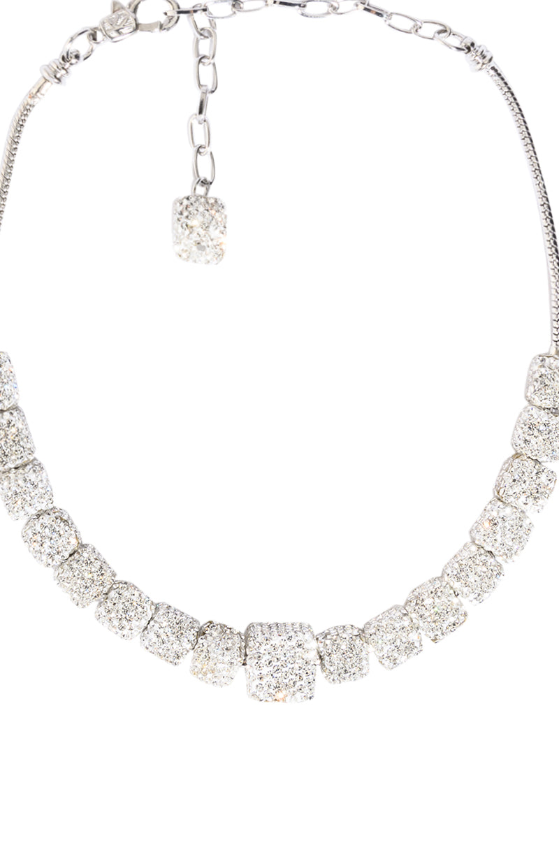Back View Big Bank Ultra Bling Choker