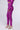 Side View Big Booty High Waist Faux Leather Pant In Neon Purple