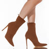 Front View Big City Girl Stiletto Bootie