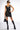 Side View Big Distraction Mesh Detail Mini Dress