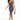 Front View Big Ego Ruched Midi Dress