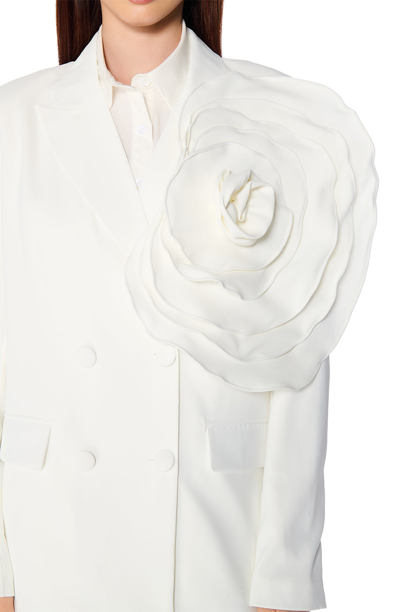 Extra View Big Love Floral Blazer
