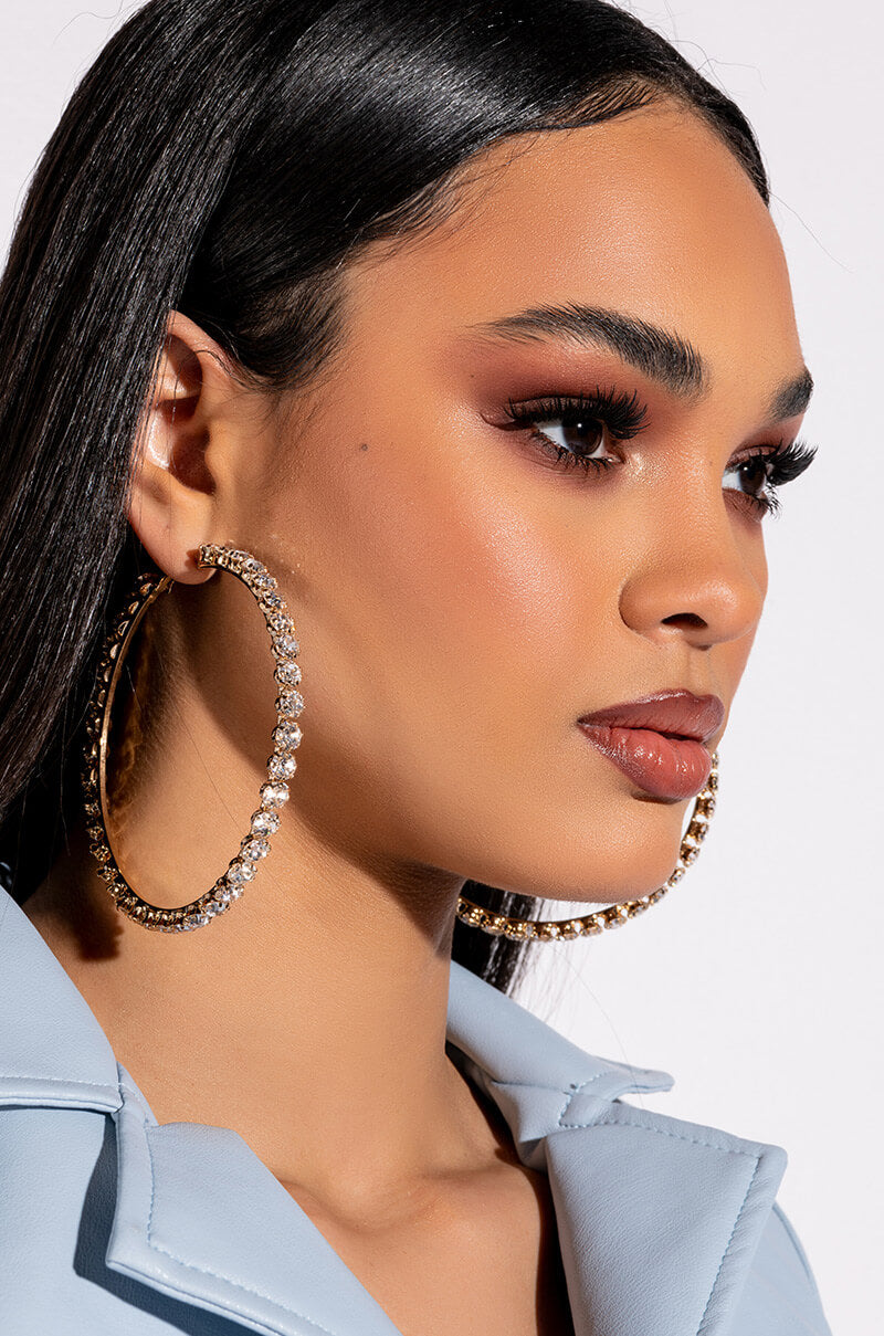 BIGGER AND BETTER OVERSIZED HOOPS view 0