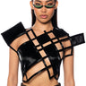 Front View Binx Abstract Cut Out Top