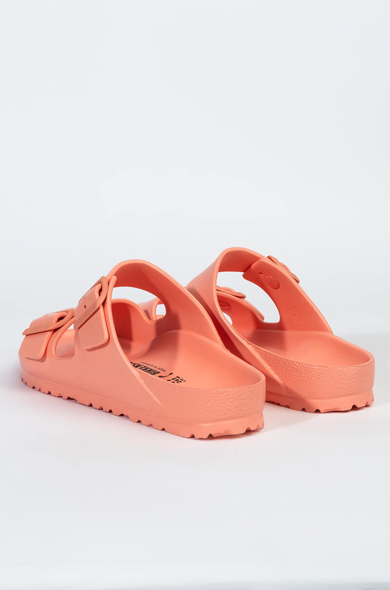 Detail View Birkenstock Arizona Eva Coral Peach Sandal 3