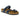 The BIRKENSTOCK MAYARI LEATHER SANDAL in blue features a contoured footbed for support, a brown cork and black rubber sole, a thong strap, an adjustable buckle over the arch, and an additional strap over the toes.