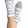 Front View Birkenstock Slub Ankle Socks