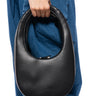 Front View Black Circle Bag