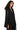 Side View Blazer Cape In Black