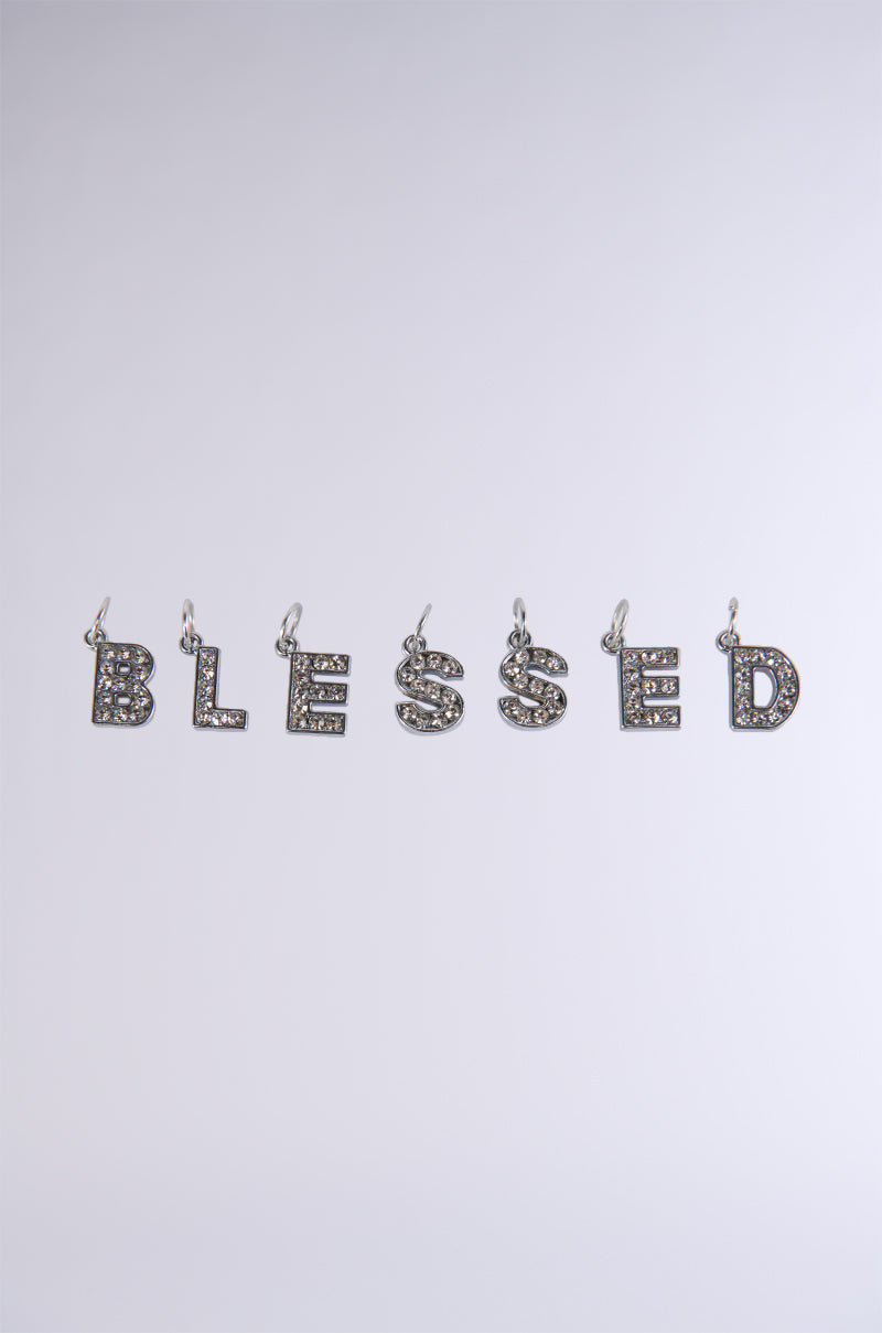 Back View Blessed Hair Charms 1