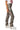 Side View Blinding Lights Ruched Metallic Faux Leather Jogger