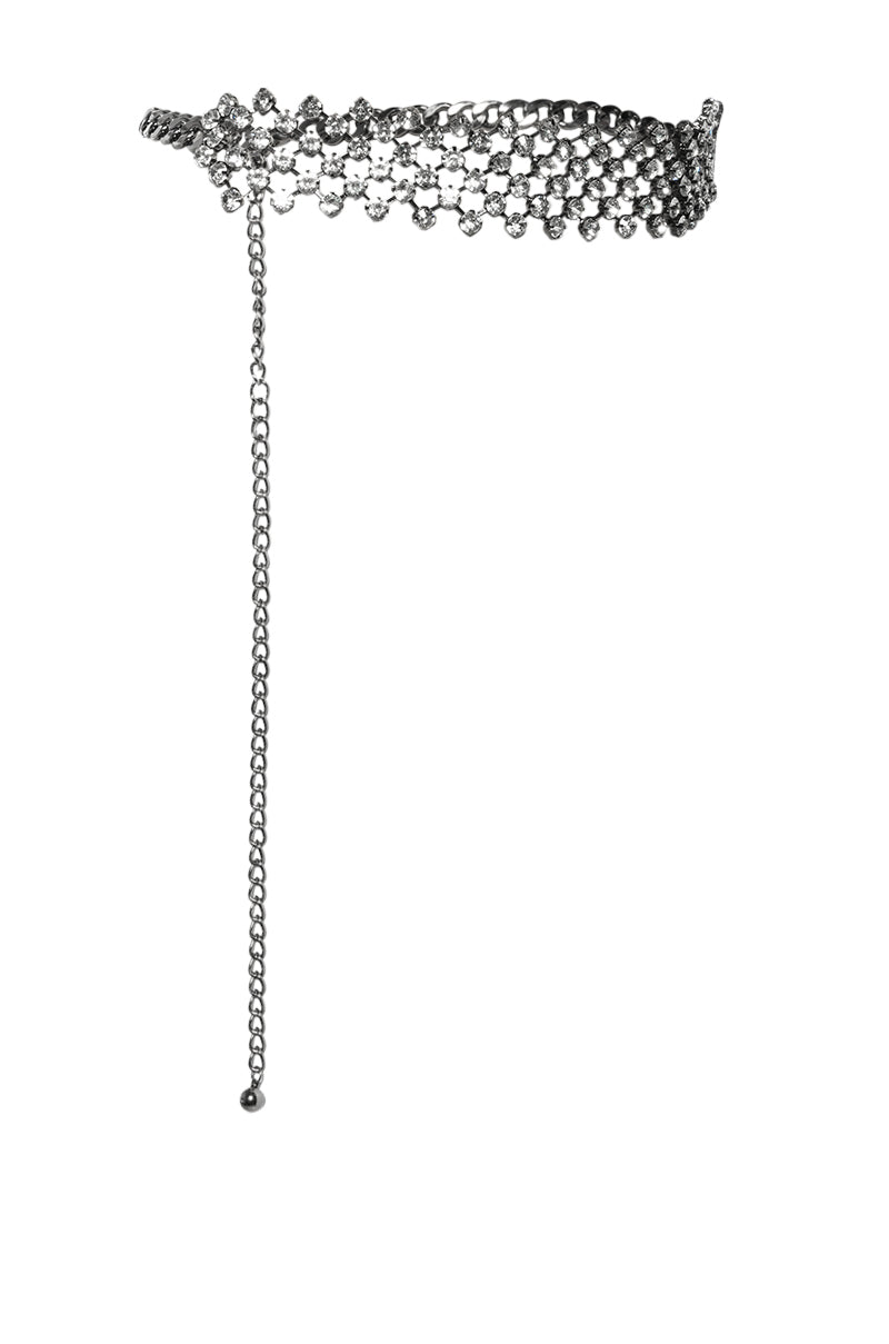 Back View Bling Babe Chain Belt