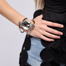 Front View Bling Beauty Bracelet Cuff