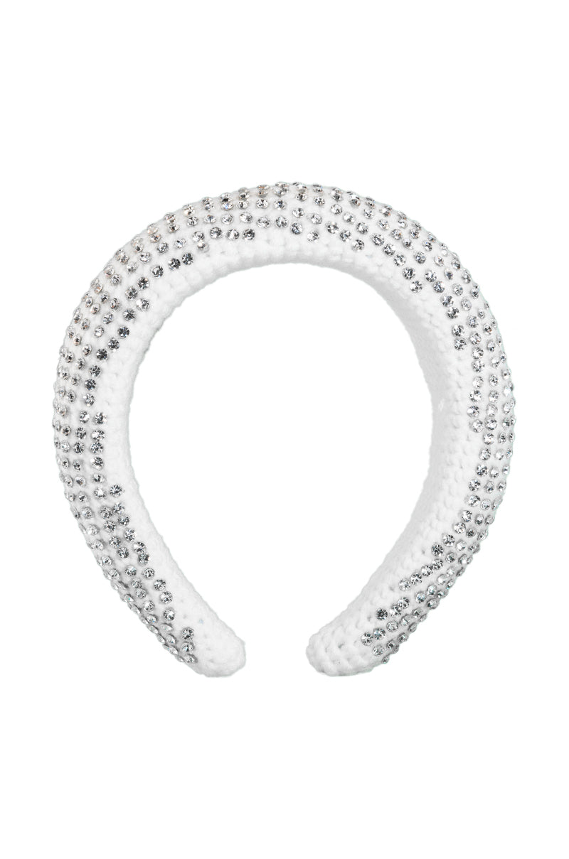 Side View Bling Crochet Headband