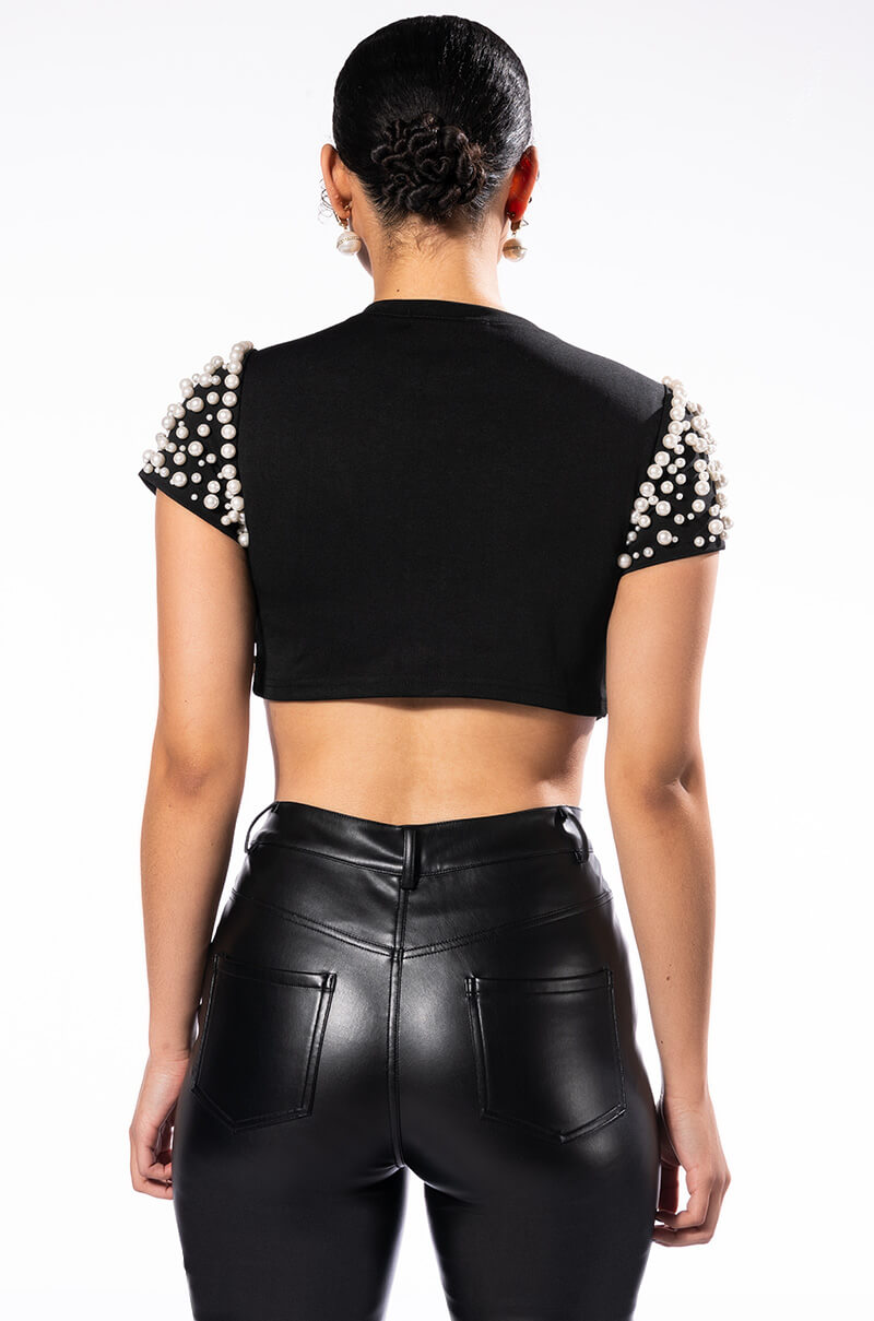 Full View Bling It On Embellished T Shirt