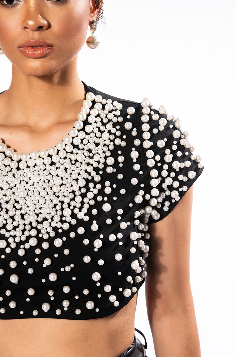 Extra View Bling It On Embellished T Shirt
