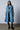 Extra View Blossom Denim Cut Out Panel Convertible Trench