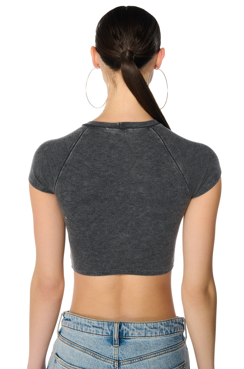 Full View Boardwalk Mineral Wash Baby Tee 4