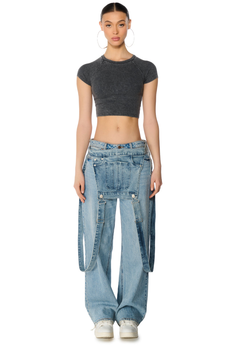 Extra View Boardwalk Mineral Wash Baby Tee 6