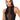 Front View Body Lines Mesh Mock Neck Bodysuit