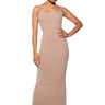 Front View Body Talk Fitted Maxi Dress