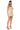 Side View Bon Anniversaire Feather Trim Sequin Mini Dress In Beige