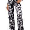 Front View Bonne Soiree Camo Cargo Pants