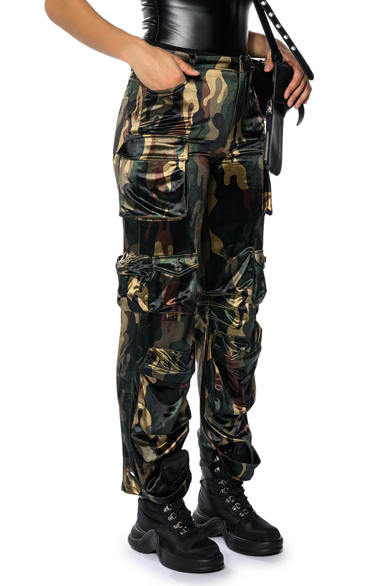 Side View Bonne Soiree Cargo Pants