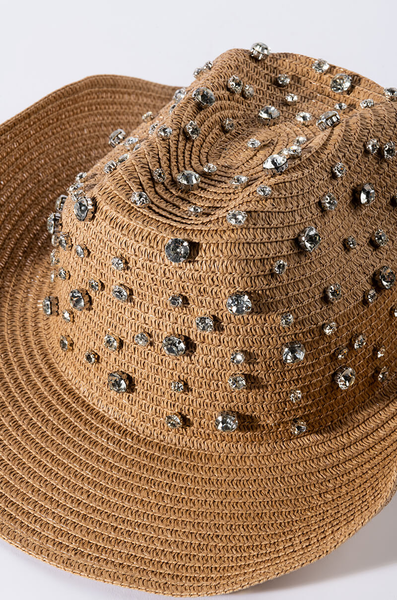Extra View Boot Scoot Raffia Gem Cowboy Hat