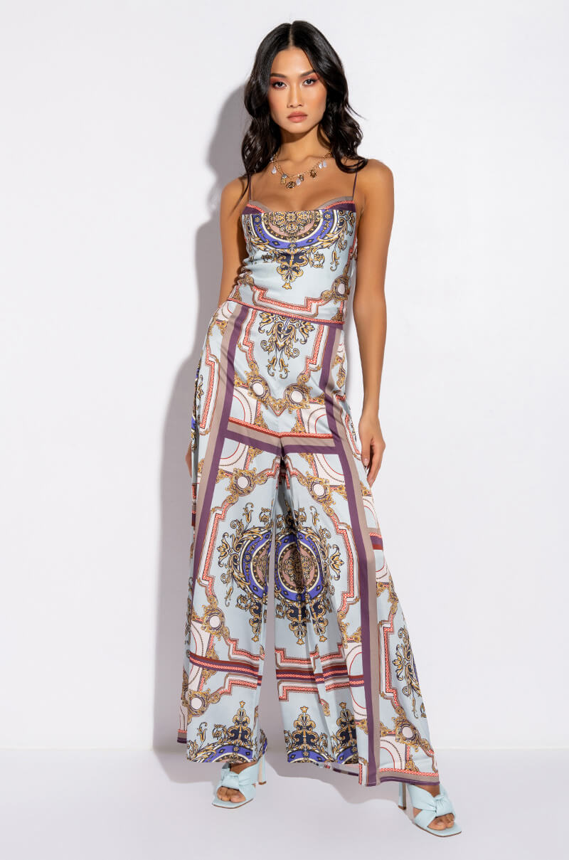 Side View Boss Up Wide Leg Palazzo Pants