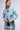 Side View Bow Down Bish Denim Long Sleeve Top