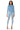 Full View Bow Down Bish Denim Long Sleeve Top