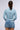 Extra View Bow Down Bish Denim Long Sleeve Top