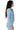 Extra View Bow Down Bish Denim Long Sleeve Top