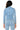 Extra View Bow Down Bish Denim Long Sleeve Top