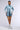 Extra View Bow Down Bish Denim Long Sleeve Top