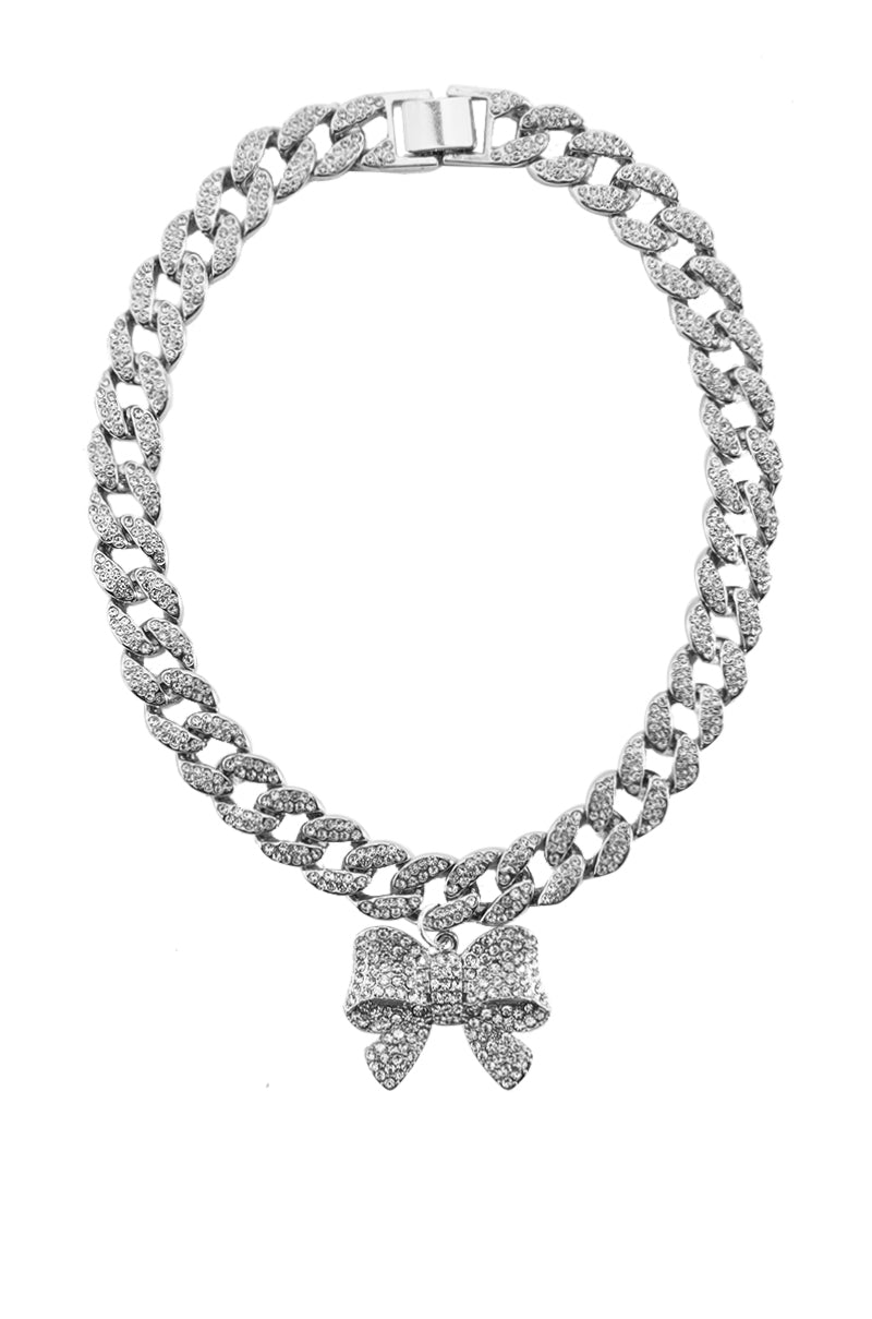 BOWS MAKE EVERYTHING BETTER NECKLACE view 0
